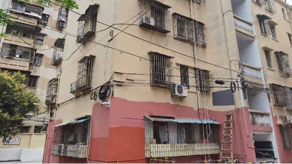 江門炮臺小區城市亮化外墻翻新工程案例